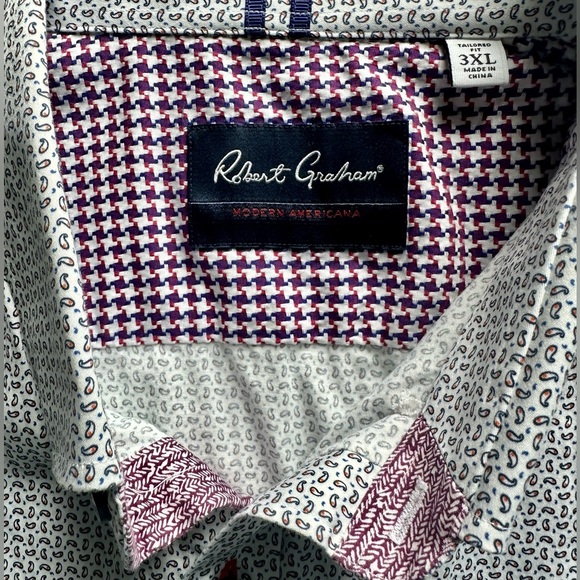 Men’s Robert Graham Long Sleeve Button Down Shirt - 3XL - Picture 1 of 6